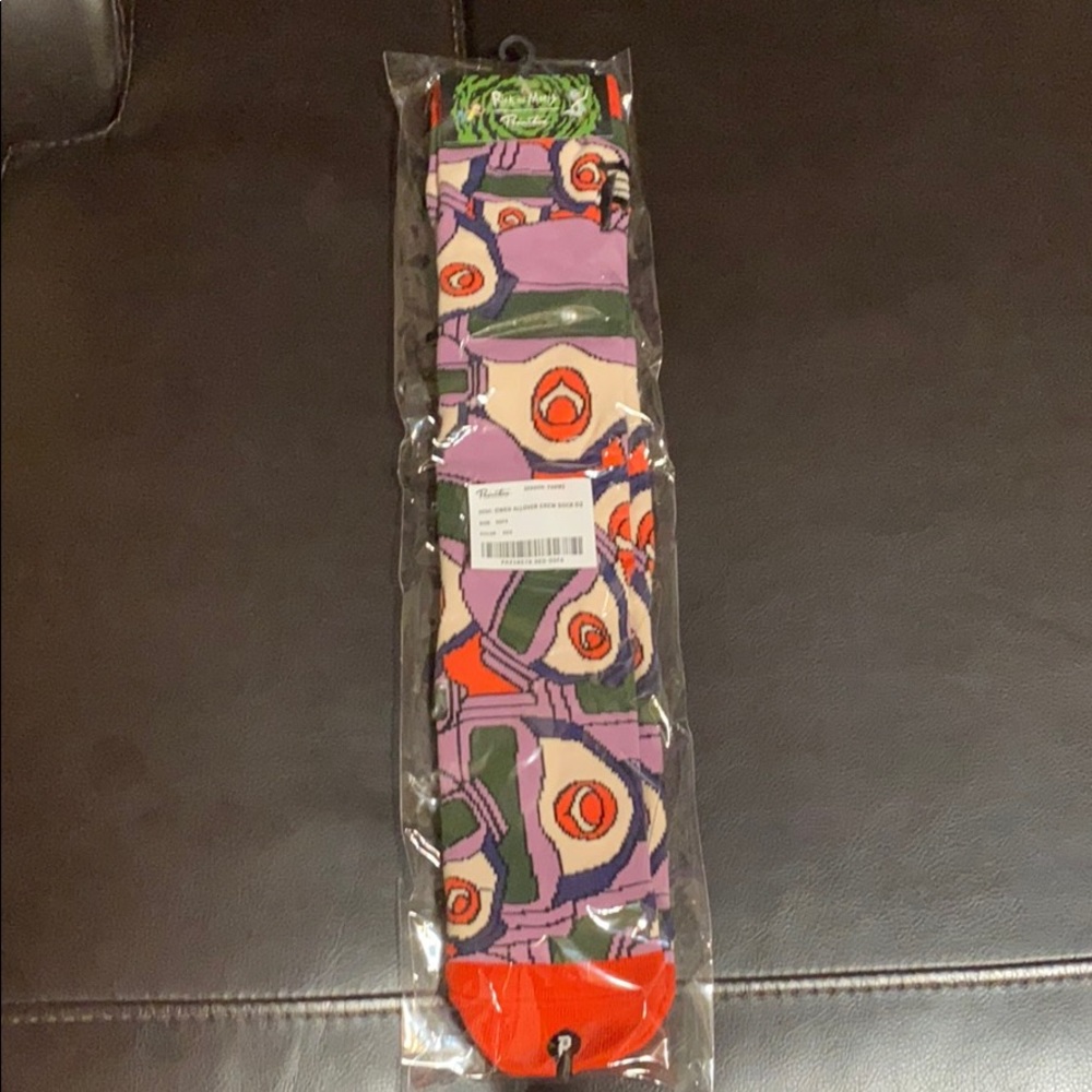 Brand New primitive Rick & Morty Crew Socks